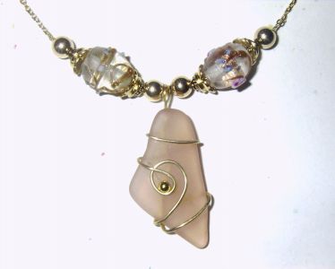Sea glass jewelry